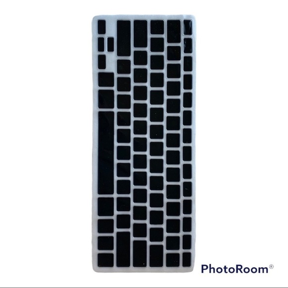 𝅺Monoprice Peel Keyboard Cover for MacBook Air Black Size 13" Silicone - Picture 4 of 11